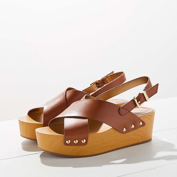 Sam Edelman Shoes - Sam Edelman Bentlee Platform Wedge Sandal in Brown
